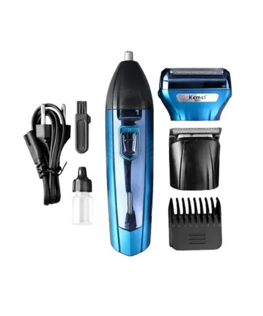 KM-6330 3-in-1 Grooming Kit – Hair Trimmer, Beard Trimmer & Detailer