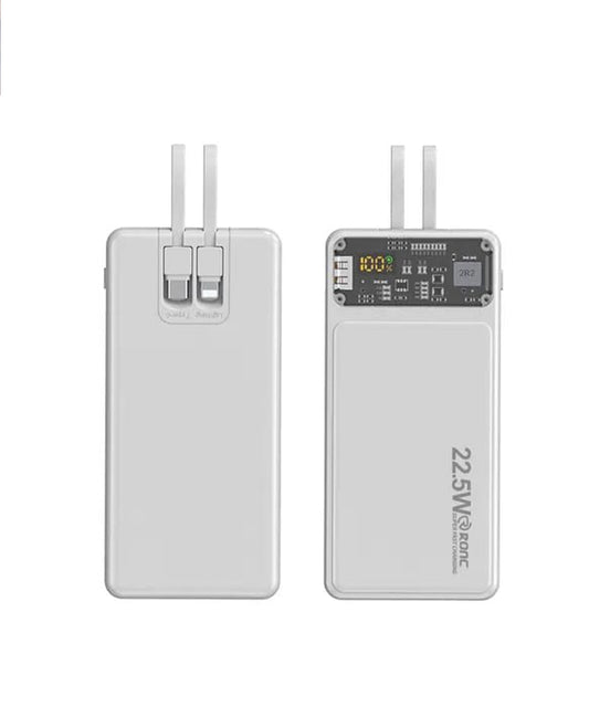 Sovo PD-112 10000mAh Power Bank | 22.5W Fast Charging | Slim Design | PD & Quick Charge 3.0 | Micro-USB & Type-C Input
